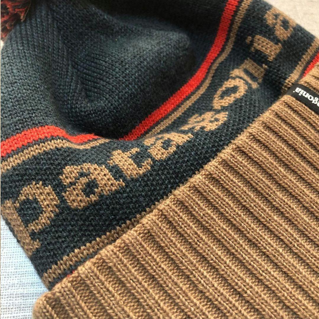 Patagonia ポンポン　ニット帽　パタゴニア パウダー・タウン・ビーニー