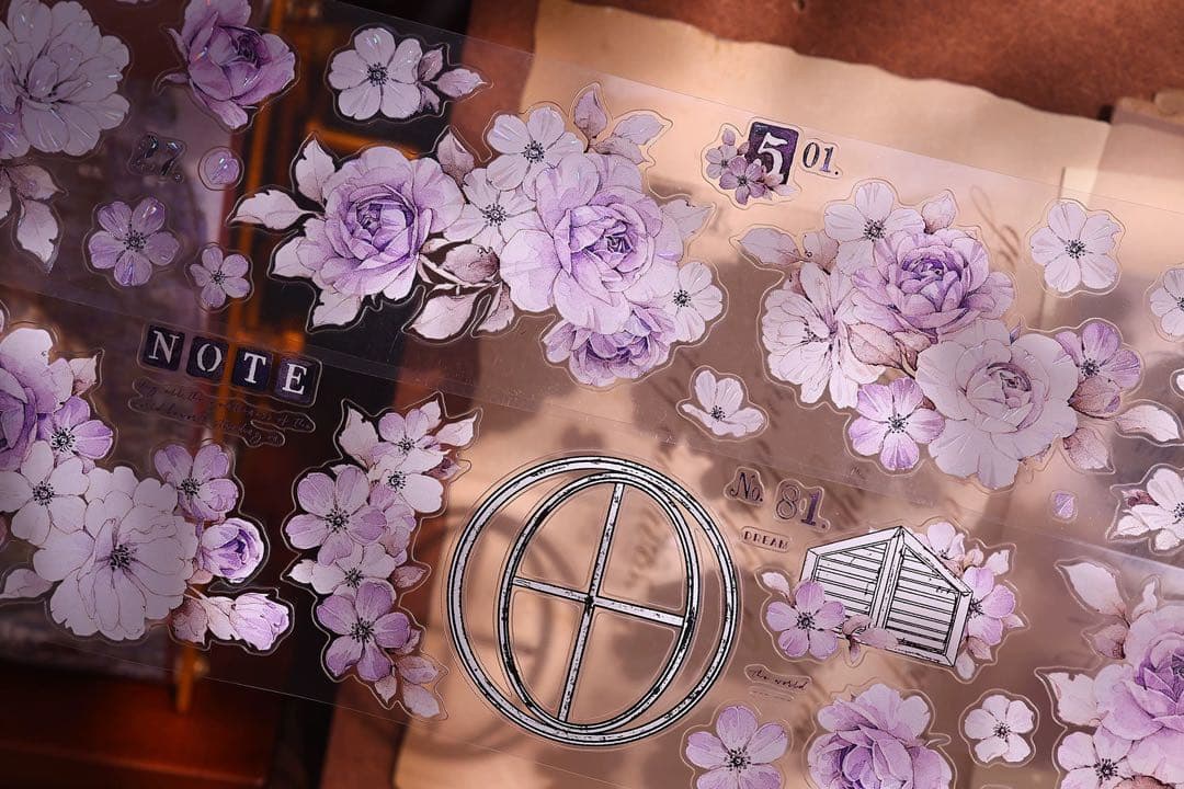 ⭐️SALE⭐️小白家文創《疏影》海外マスキングテープ マステ 【2756】