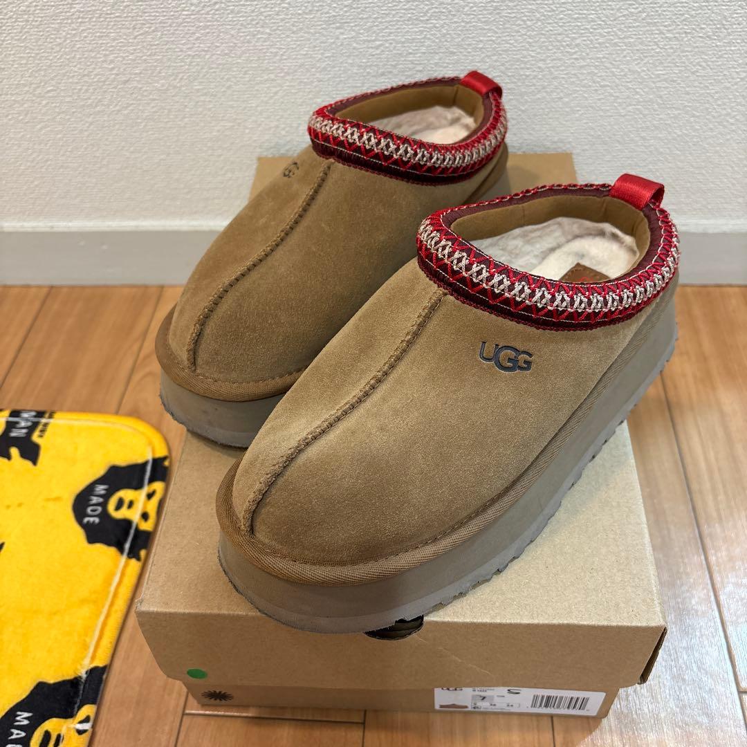 UGG TAZZサボサンダルスリッポン24cm目立つ汚れなし
