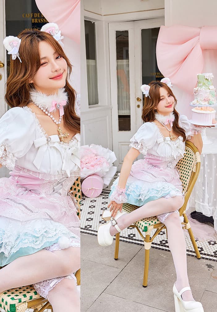 【マリームーン】シャルロットレースセラフィムキャット10点セット