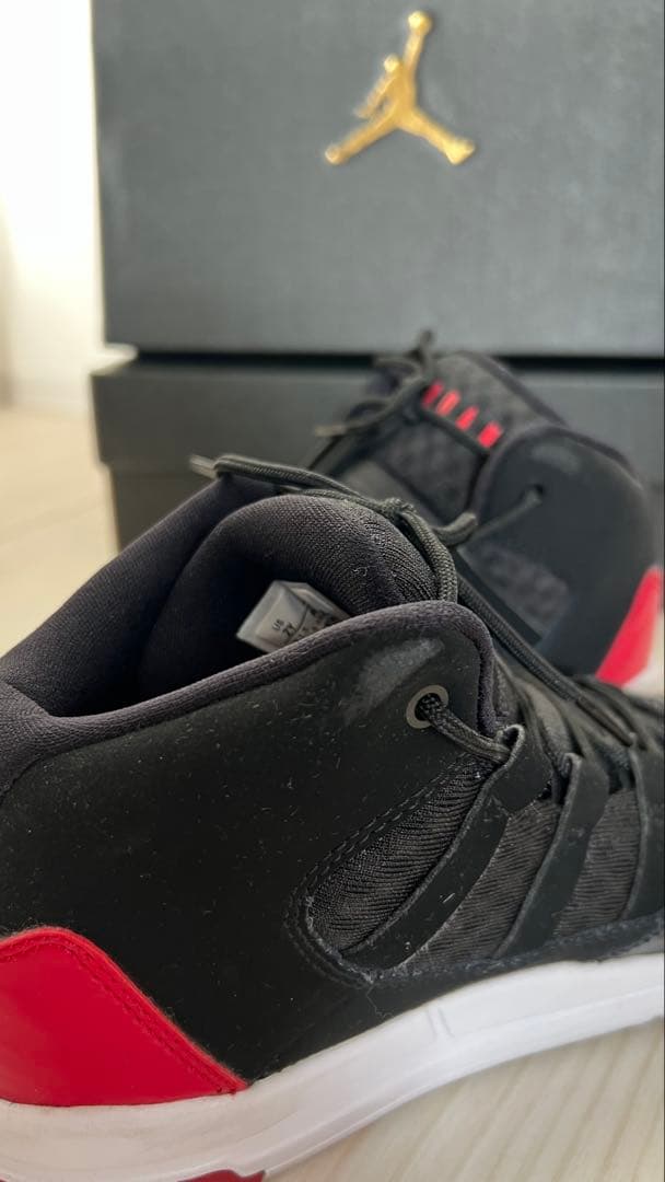 ナイキ　エアジョーダン 21cmAir Jordan ブラック/レッド