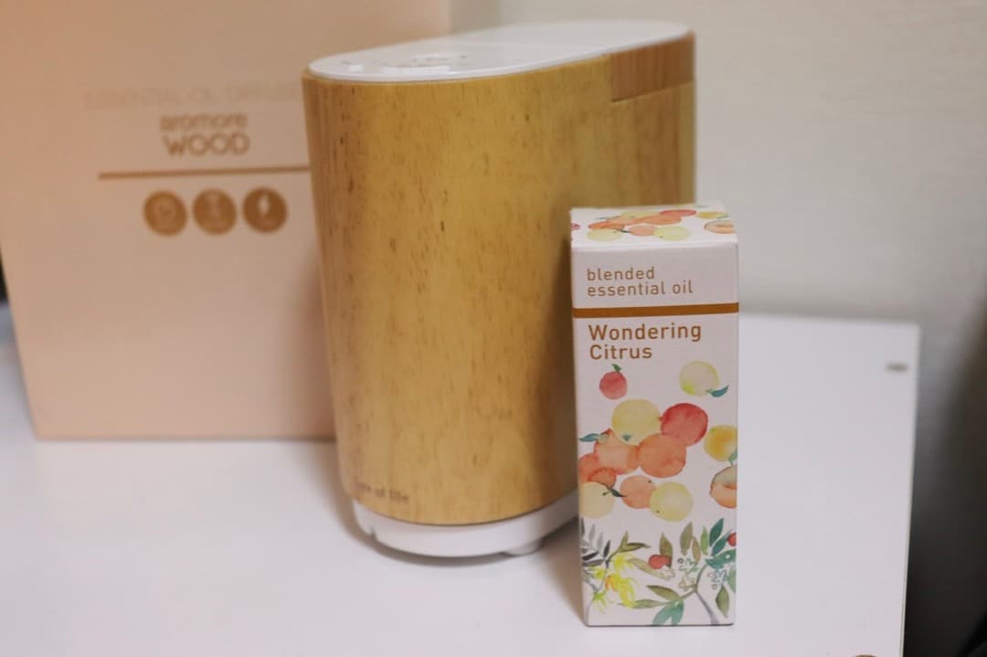 エッセンシャルオイルディフューザー/アロマオイル30ml付き 生活の木【新品】