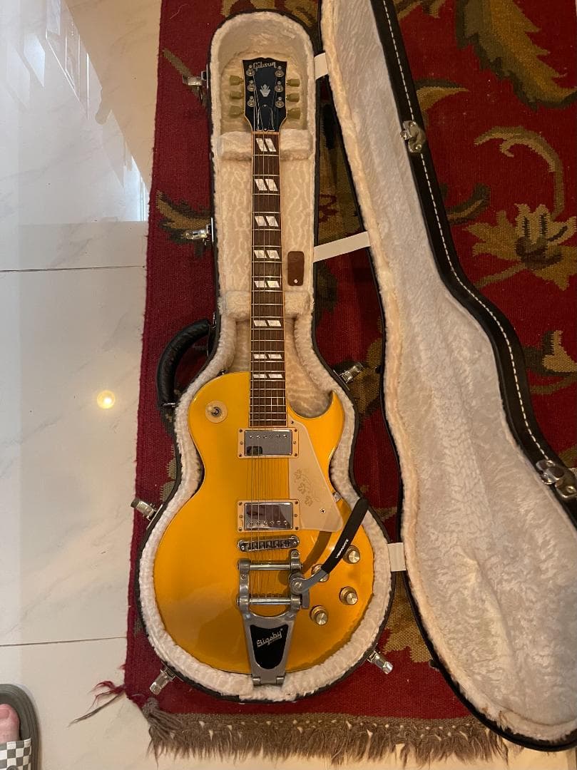 ギター Gibson LP-295 Bigbsy GoldTop