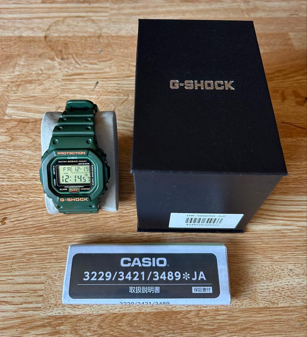 時計 G-SHOCK DW-5600RB 3JF