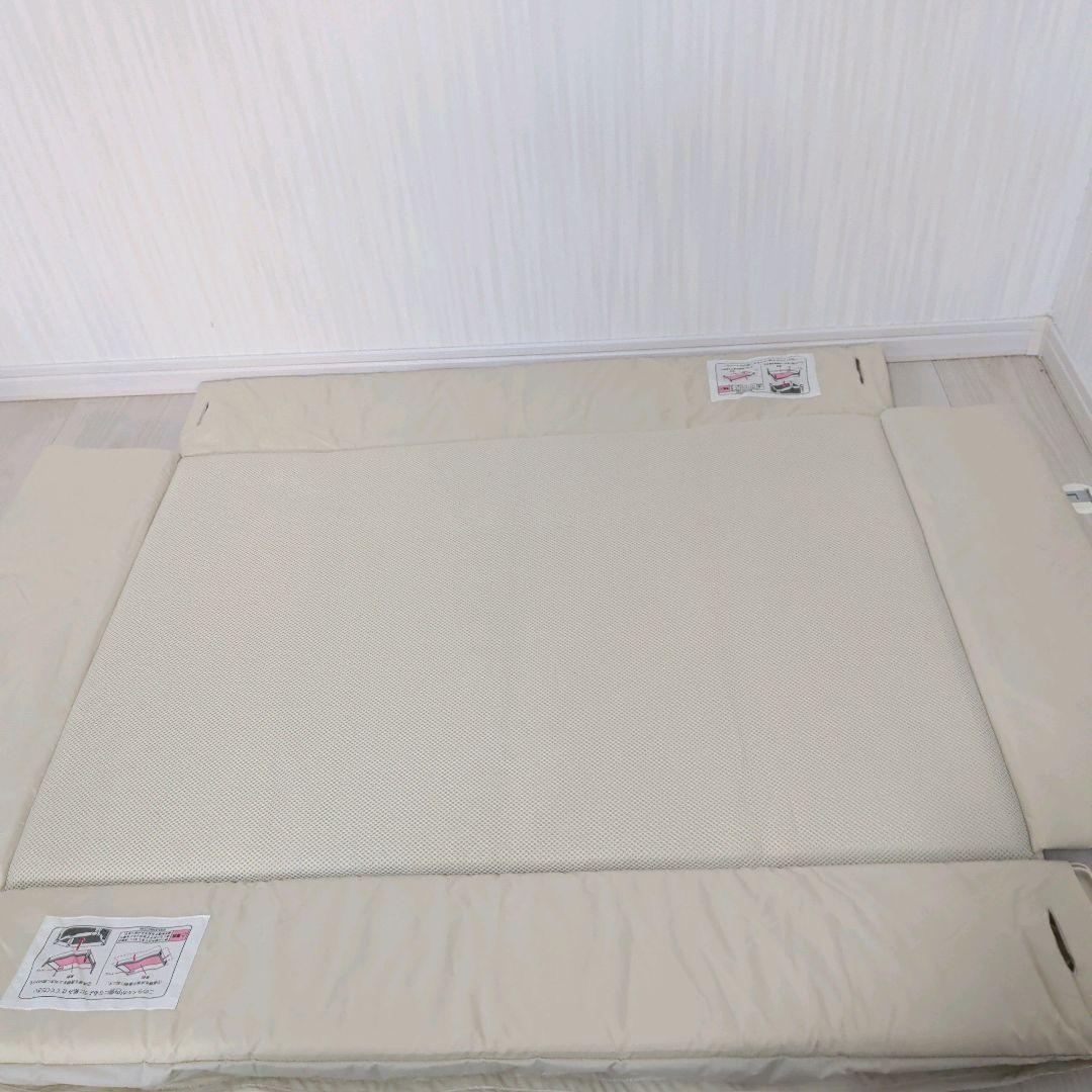 【美品】Aprica アップリカ ベビーベッド ココネルエアー ミルク