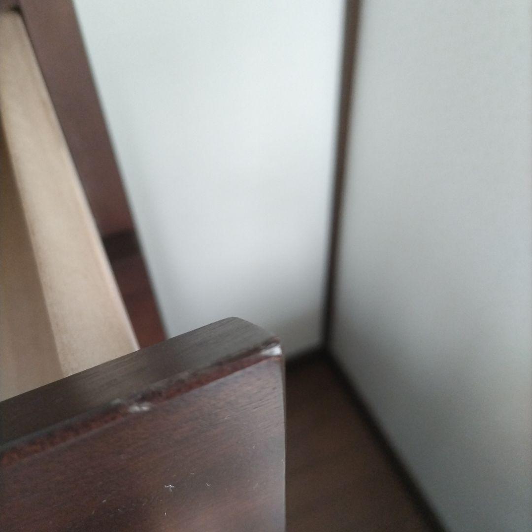 民芸家具　国産　ダークブラウン楠箪笥　6段