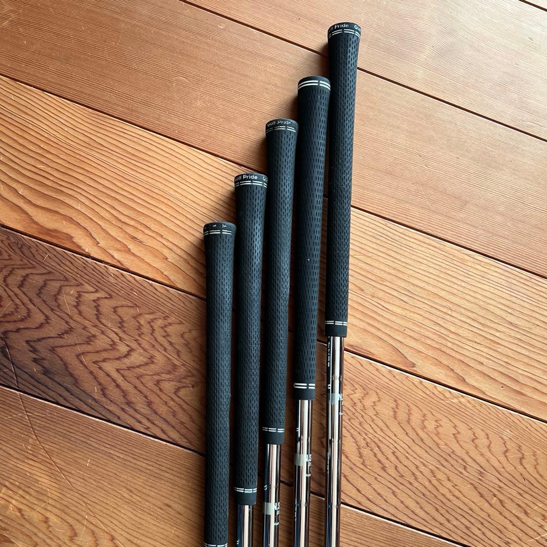 G425 アイアンセットi6~Ｐ ドット黒 NS950R