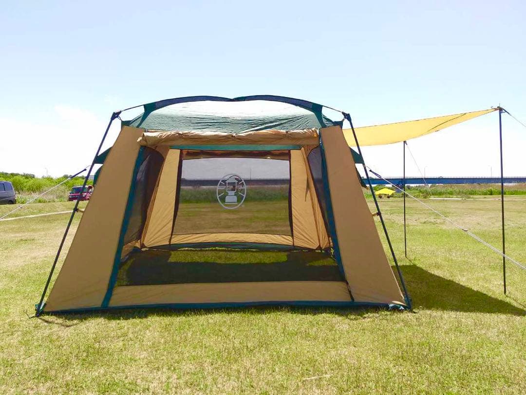 【極美品】コールマンテント スクリーンキャノピータープ300 ★広々タープ★