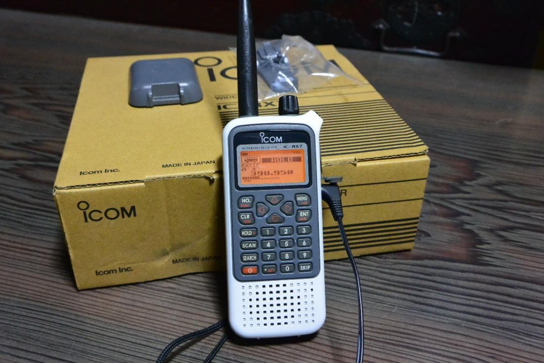 受信機 icom IC-RX7 WIDEBAND RECEIVER