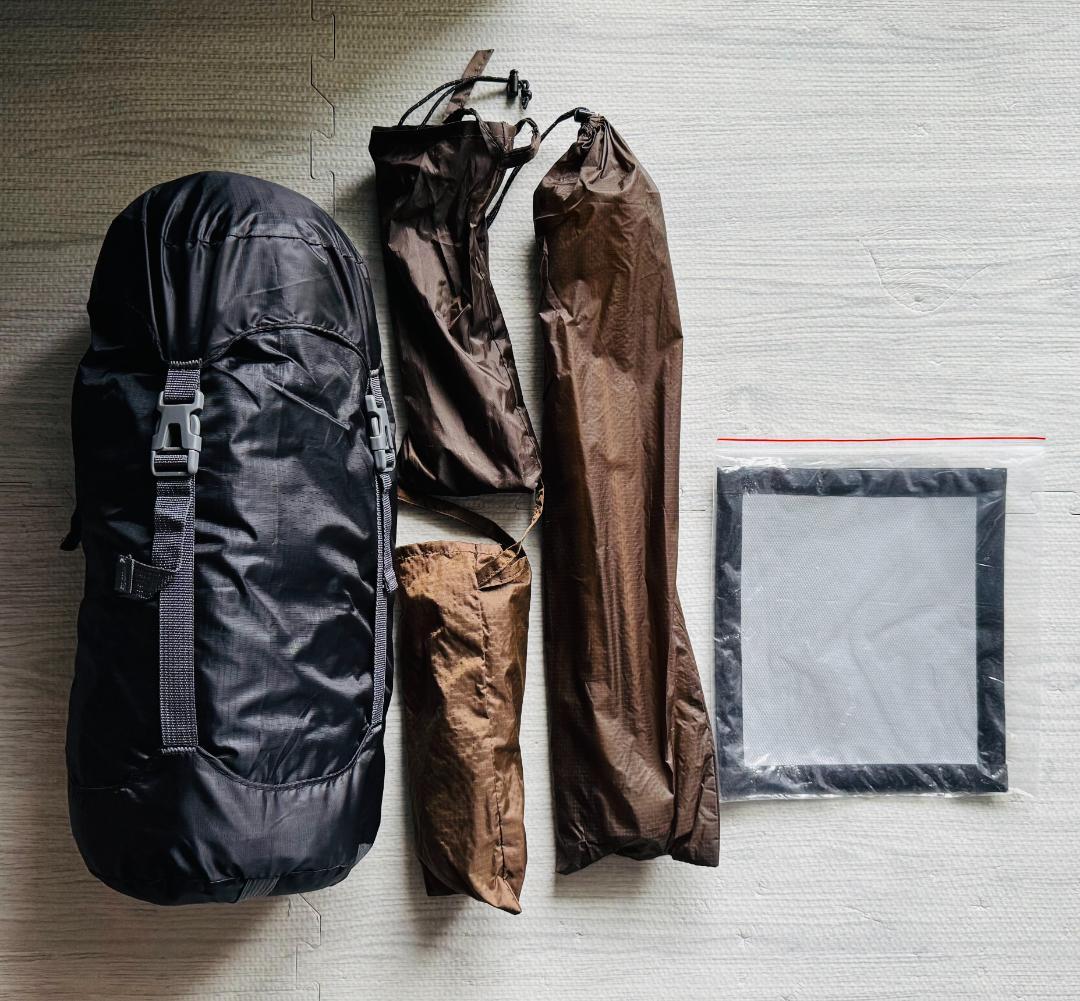 ワンポールテント一式 USED