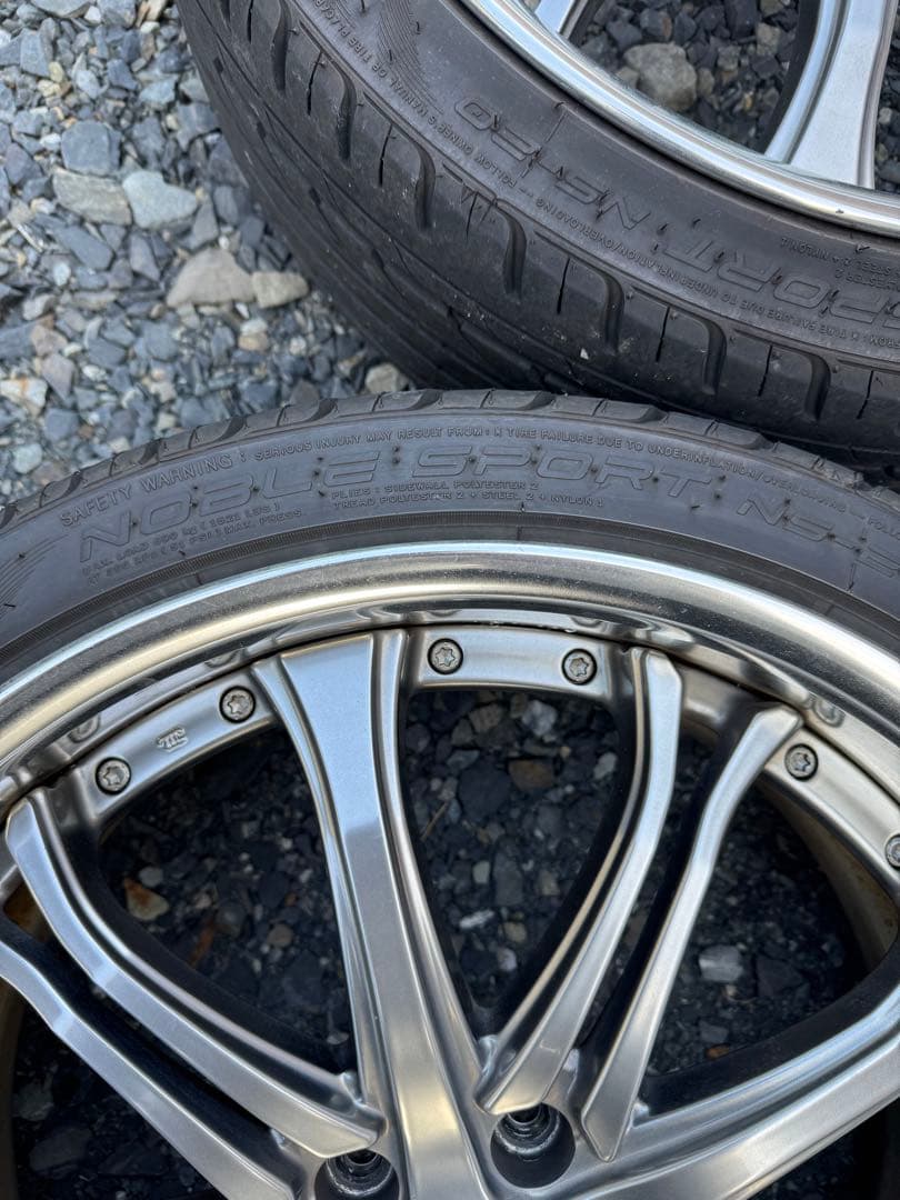 【送料費込】work シュヴァートSC6 20インチホイール4本セット