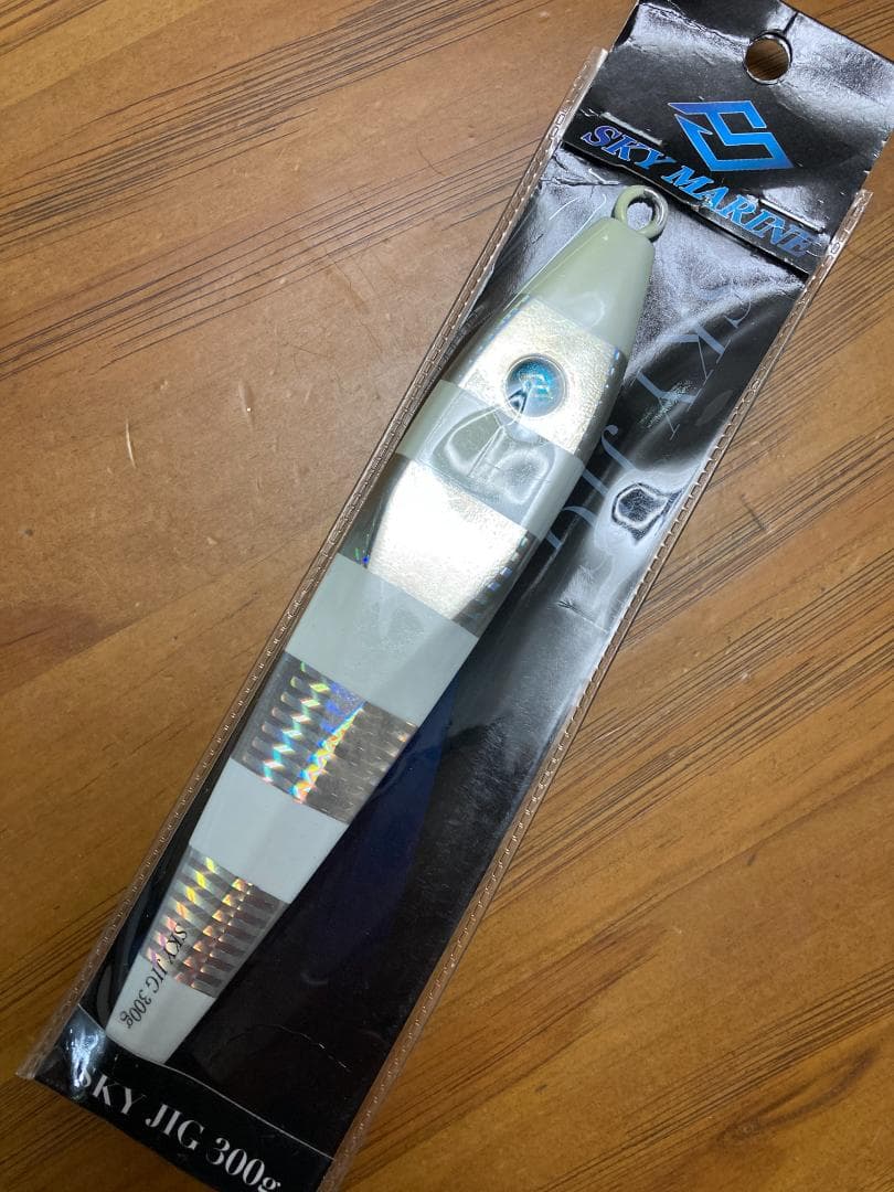 メタルジグ SKY JIG 300g 4本 フック2本