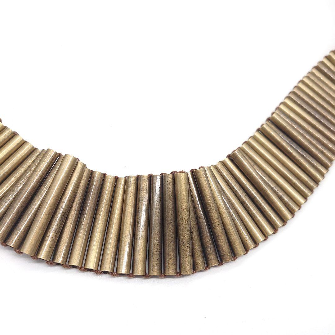 CELINE レディース バレットチェーン レザー ベルト