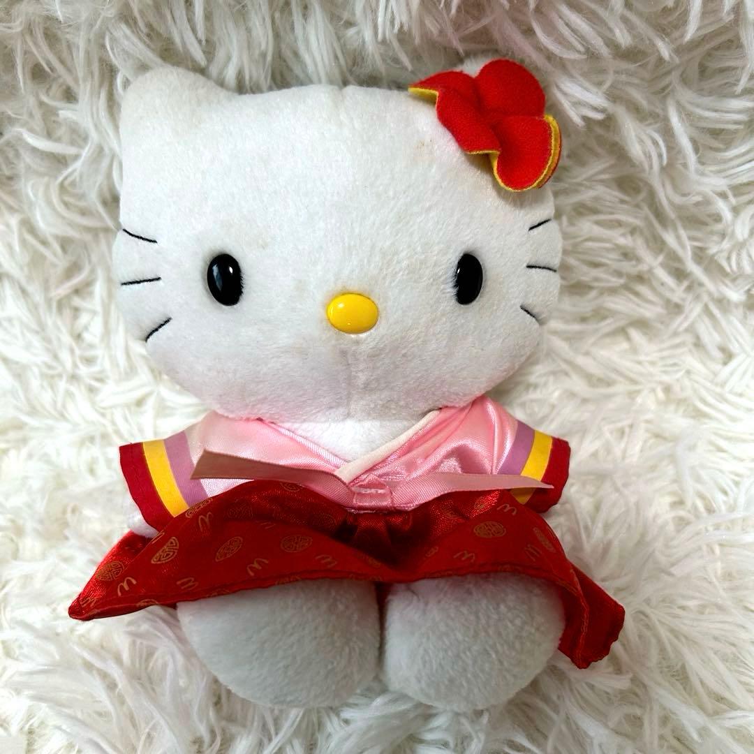 【希少】【レア】ハローキティ レトロ スタンダード ぬいぐるみ 2個セット