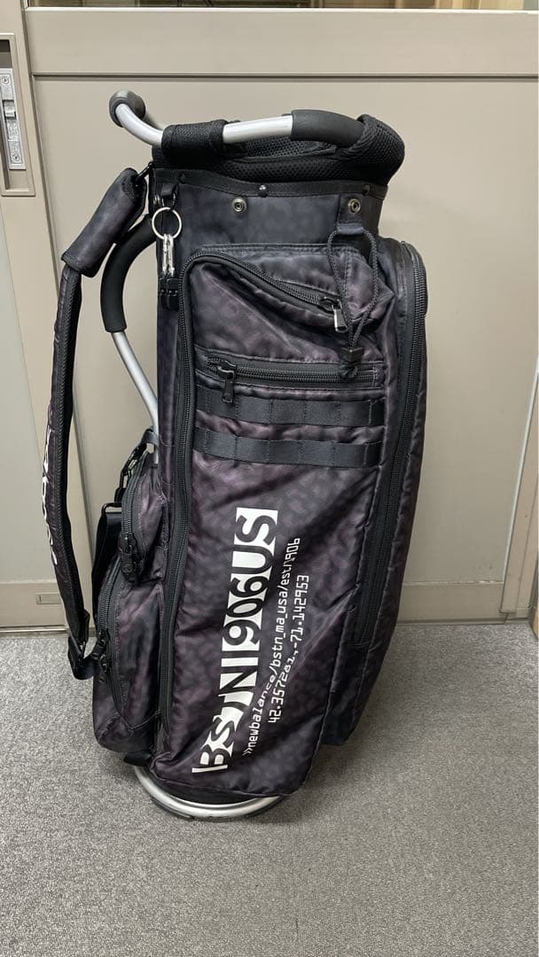 new balance キャディバッグ 黒/グレー