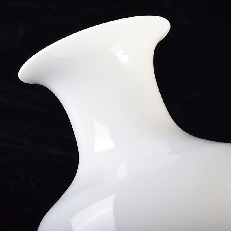 中国　粉彩　漢詩蝉文瓶　M　R8100