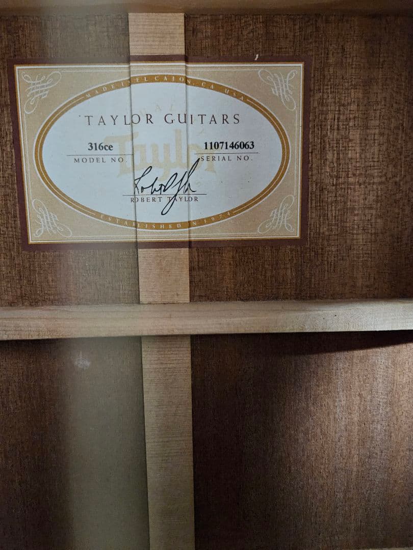 Taylor 316ce アコースティックギター
