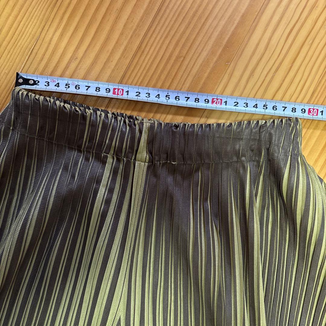 PLEATS PLEASE プリーツガウチョパンツ