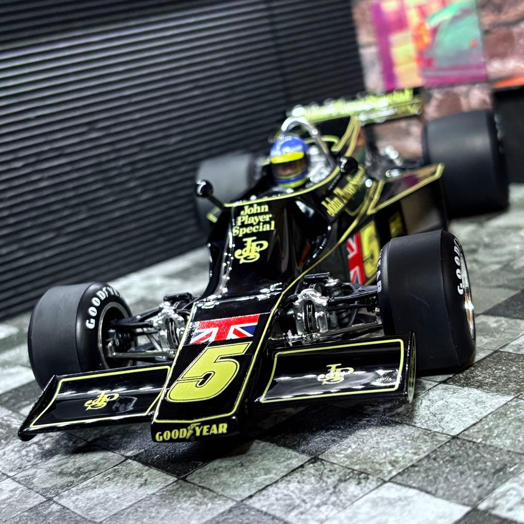 デカール加工品 1/18 GPreplicas ロータス 77 R.ピーターソン