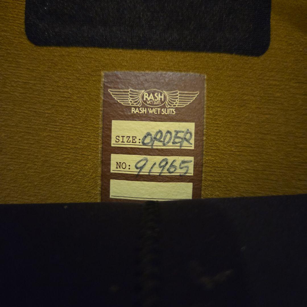 RASH 4SEASONS セミドライウェットスーツ