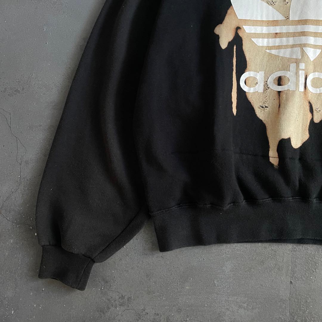 80's”万国旗“adidas”USA製“両面プリント“常田“sweat