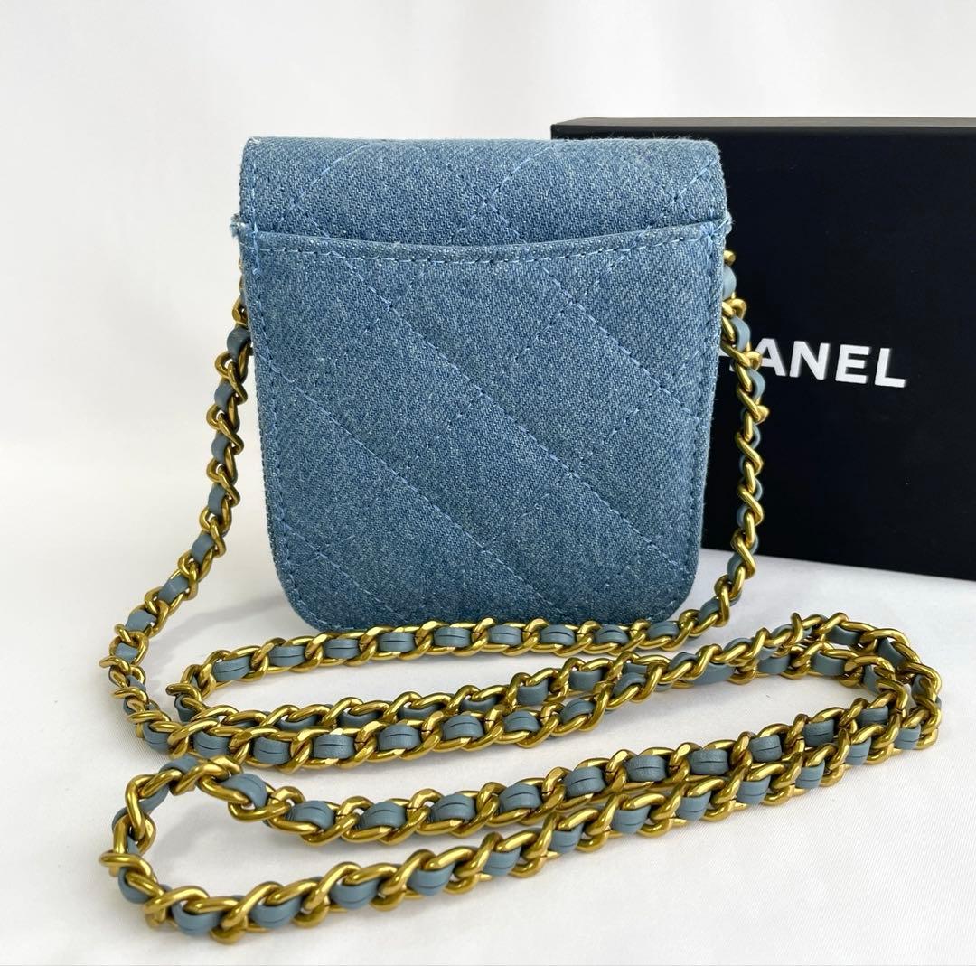 シャネル ノベルティ デニムショルダー