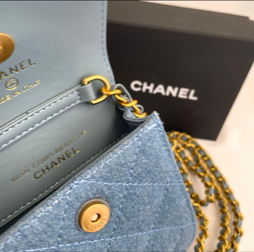 シャネル ノベルティ デニムショルダー