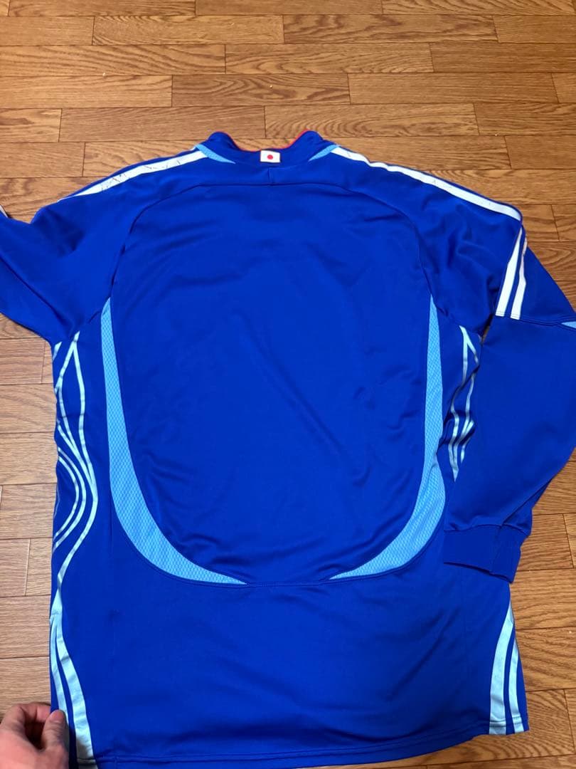 adidas 日本代表 長袖シャツ 青