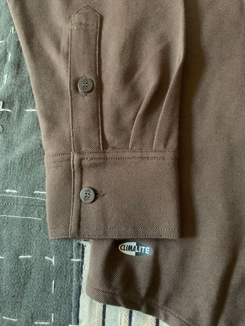 未使用 00s adidas vtg ボタンダウン シャツ CLIMALITE