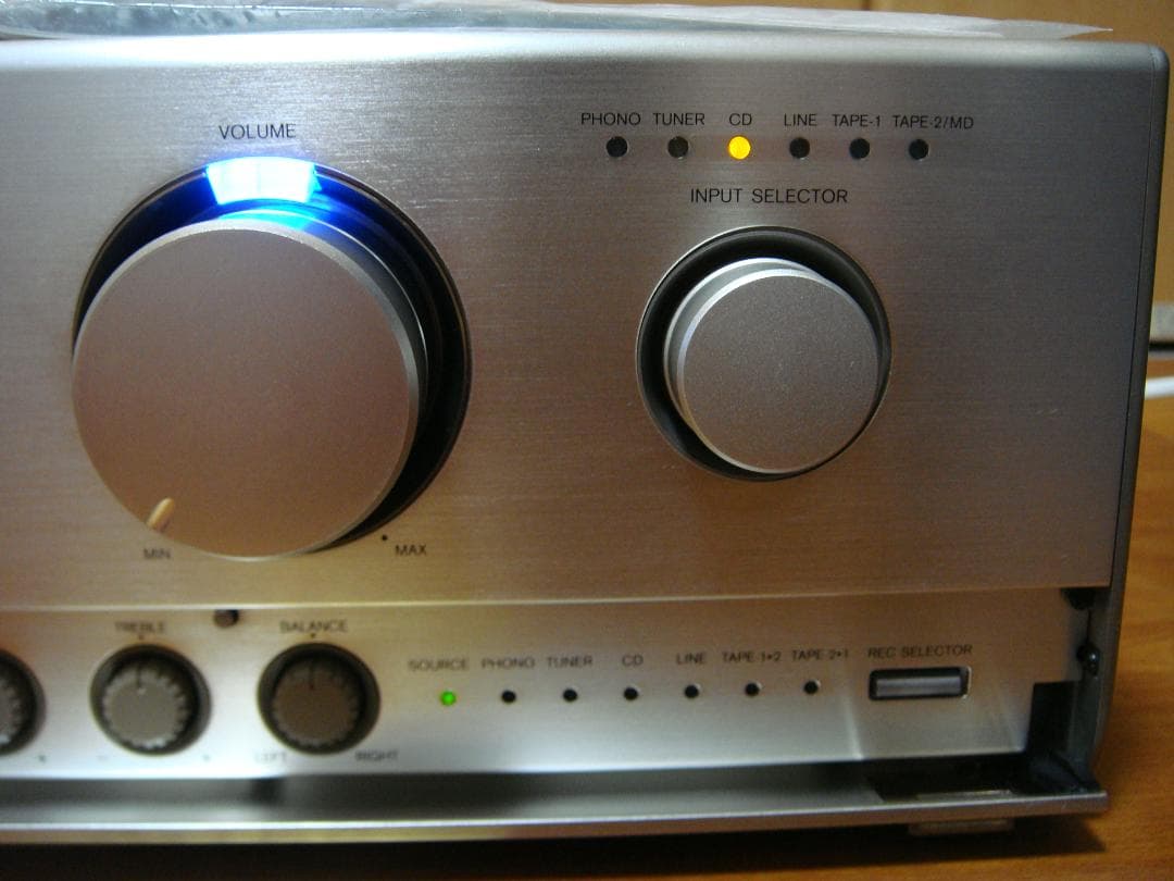 整備済 程度良 ONKYOオンキョー アンプ A-911M LTDリモコン取説付