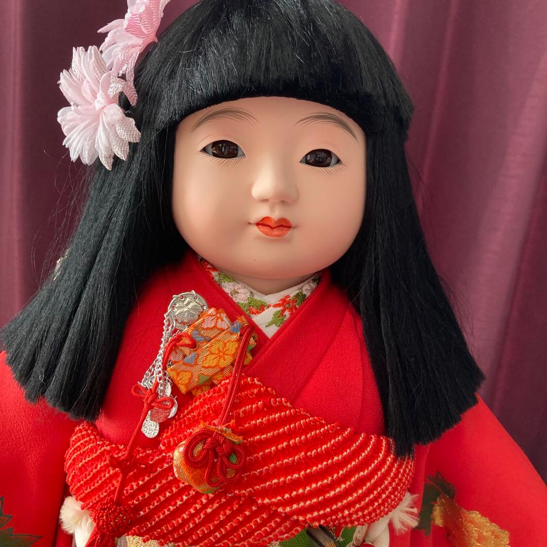 【新品未使用に近い美品】市松人形 男女ペア　日本人形　伝統工芸品　ひな祭り