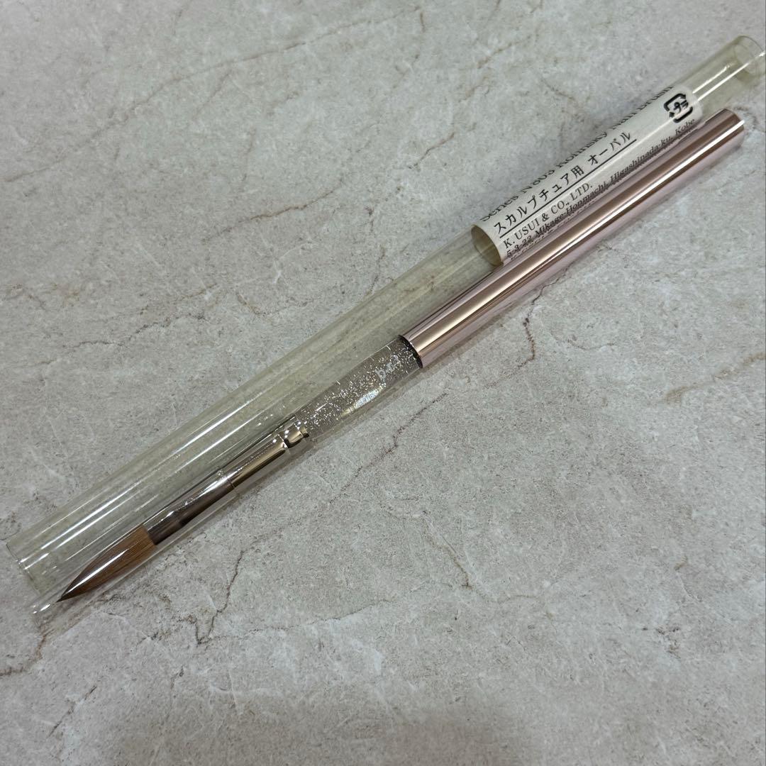 【新品】スカルプチュアブラシ ブルーシュN803 100%コリンスキー