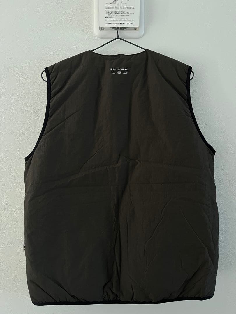 トップス ENDS and MEANS Tactical Puff Vest