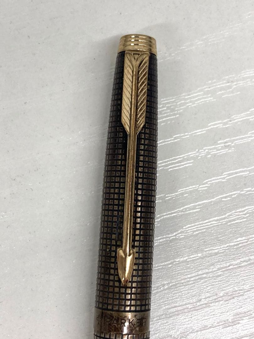 PARKER 万年筆 585 K14 XF スターリングシルバー