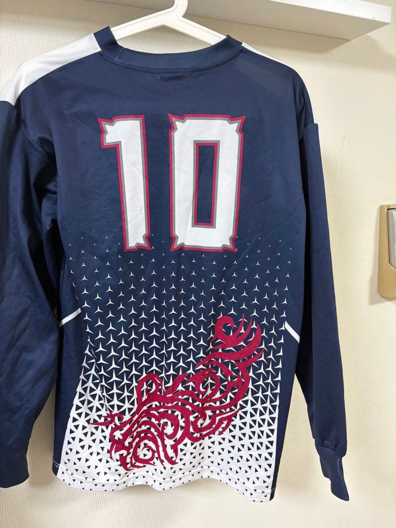 WHIRL WIND ラグビー ウォームアップウェア 10番