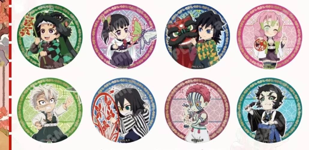 あい@プロフ必読 専用ページ 鬼滅の刃 中国限定 バッジＢ とチケットＢセット