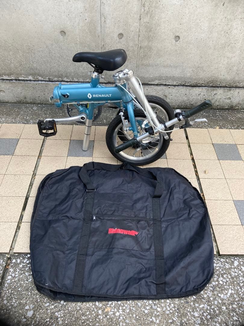 Renault ルノー折りたたみ自転車 収納バッグ付き