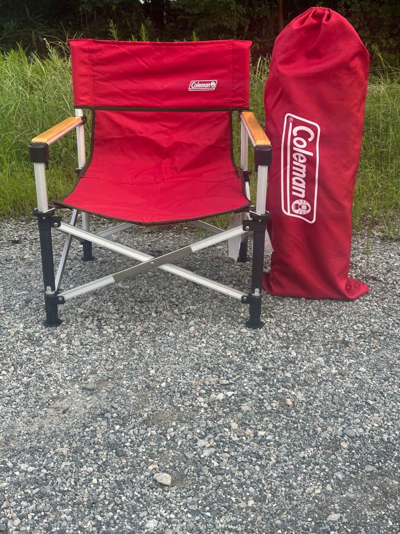 【美品】コールマン　キャプテンチェア2脚セット