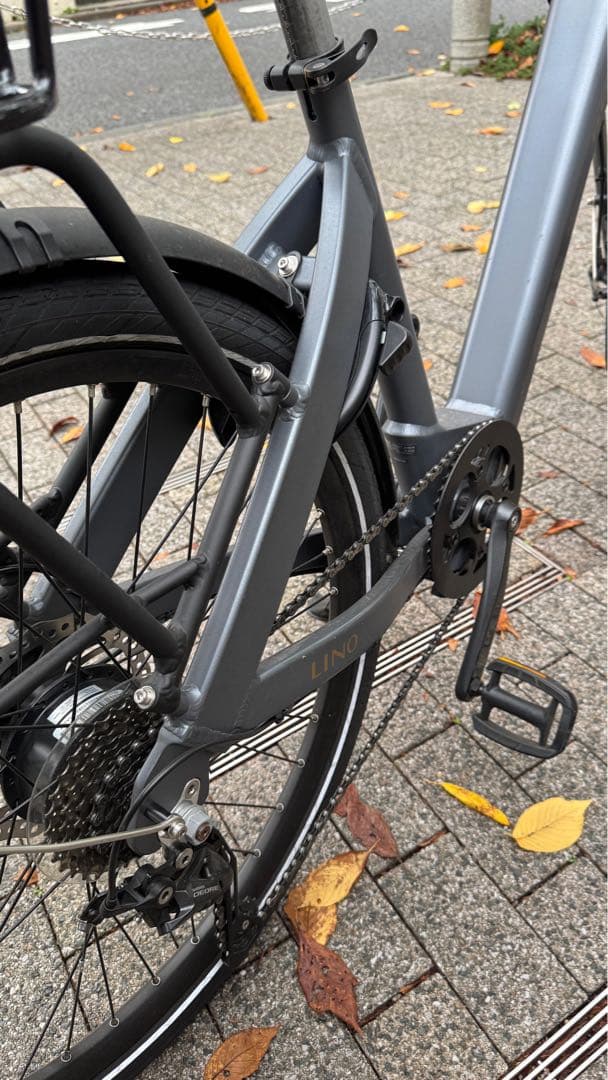 BESV 電動アシスト自転車 グレー 26インチ(手渡し)