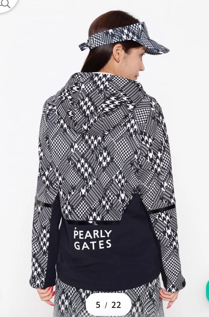 新品タグ付き　パーリーゲイツ　フーディジャケット　サイズ1 ゴルフ