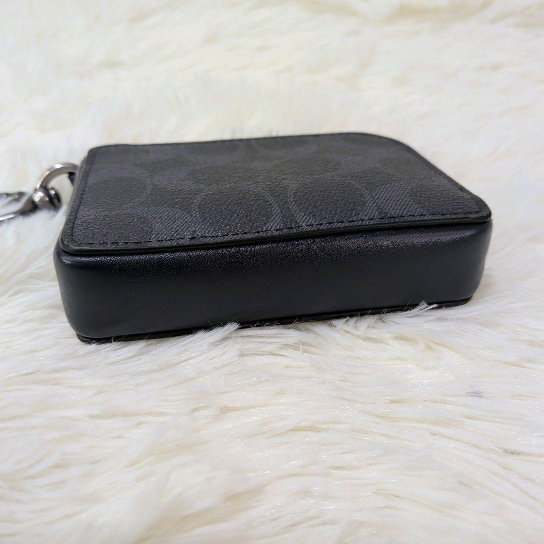 未使用級✨️　COACH 　Lジップキーケース　シグネチャー　CB927