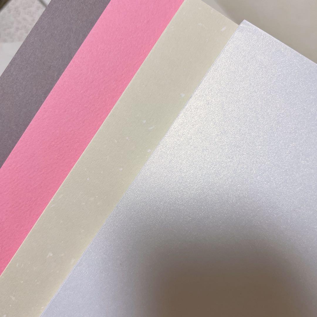 特殊紙 レザック ミランダ デザペ ダイカット紙モノ コラージュ まとめ売り