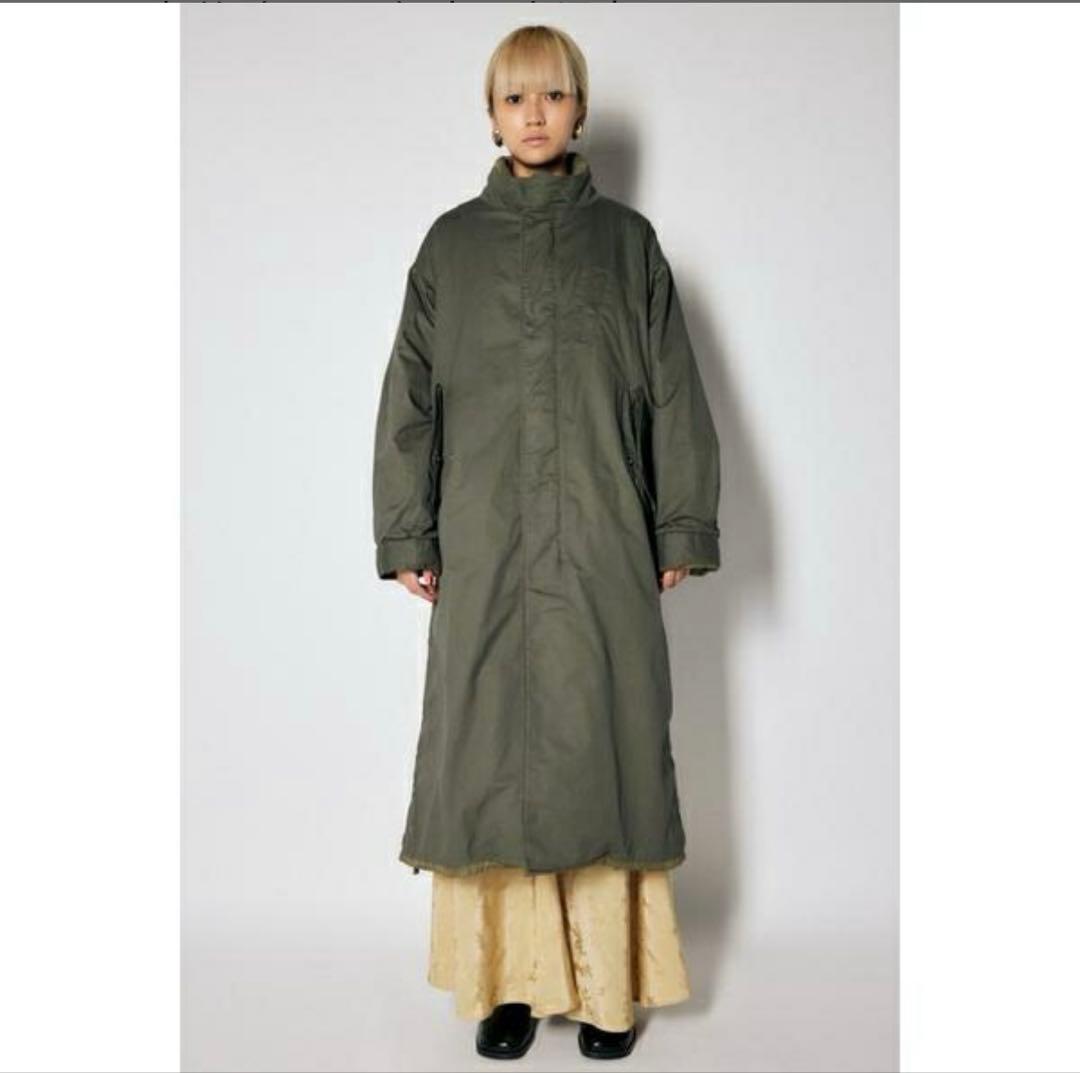 マウジー　REVERSIBLE PUFFER LONG ロングコート
