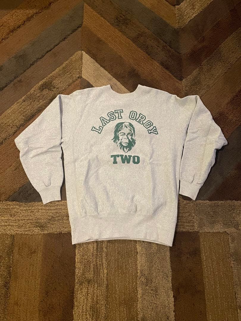 【美品】ラストオージー2 LAST ORGY 2 スウェット トレーナー GRN