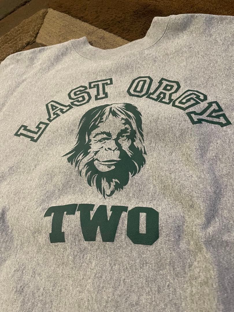 【美品】ラストオージー2 LAST ORGY 2 スウェット トレーナー GRN