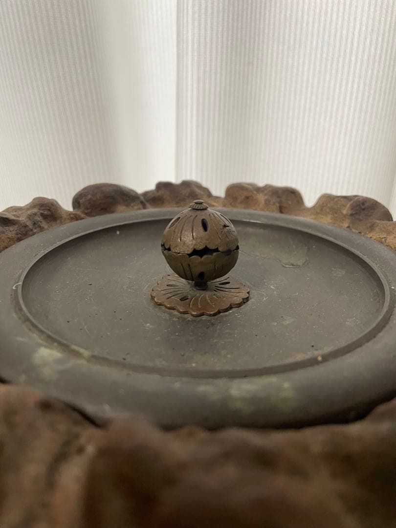 茶道具 龍文堂造 手取釜 釣釜 炉釜