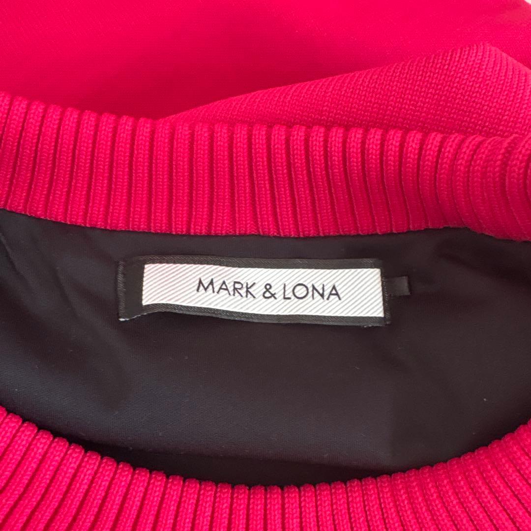 MARK&LONA マークアンドロナ 裏地付 ニットトップス　M
