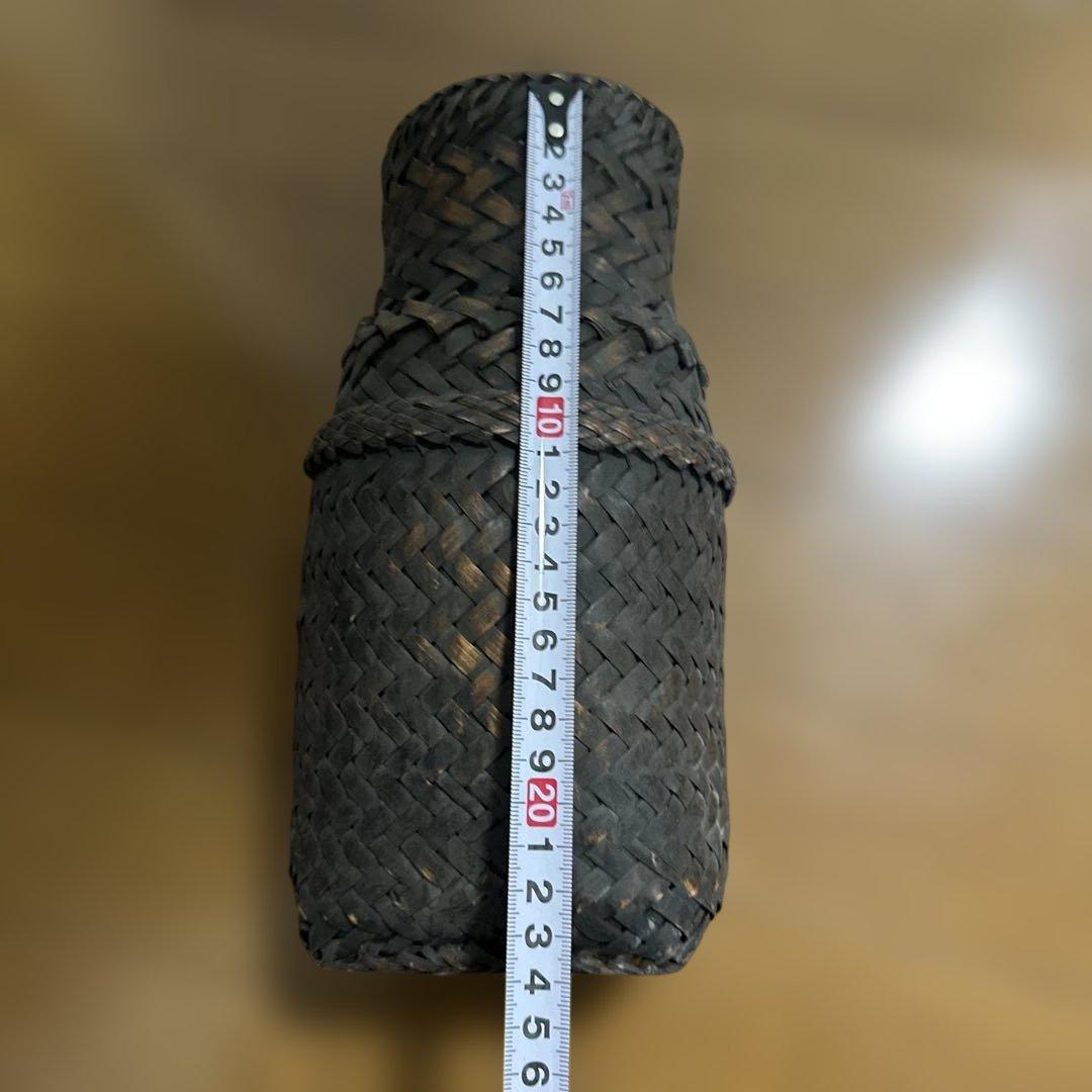 花籠 竹籠 竹カゴ ビンテージ アンティーク 竹工芸 工芸品 茶道具 花道具