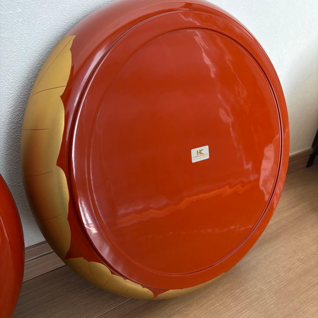 Hiroko Koshino 漆器 盆 2枚セット