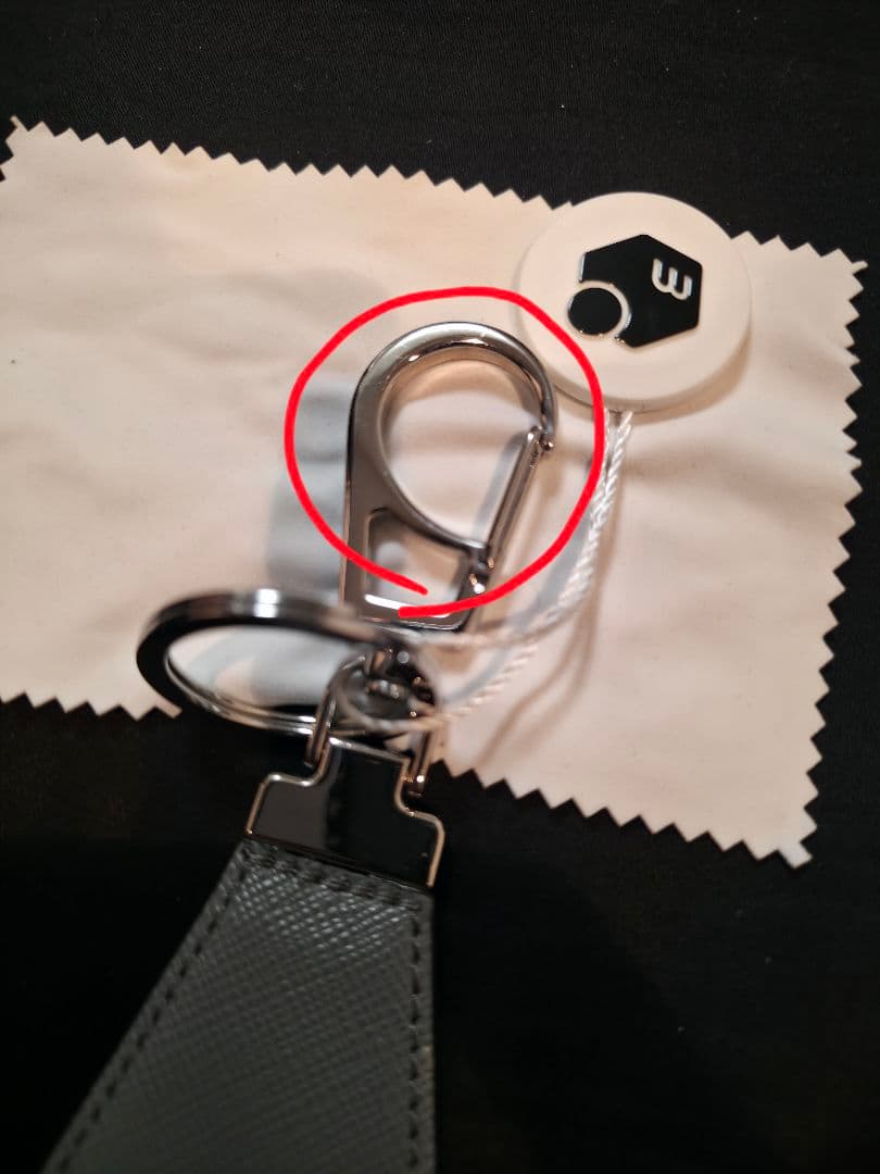 PRADA　キーリング